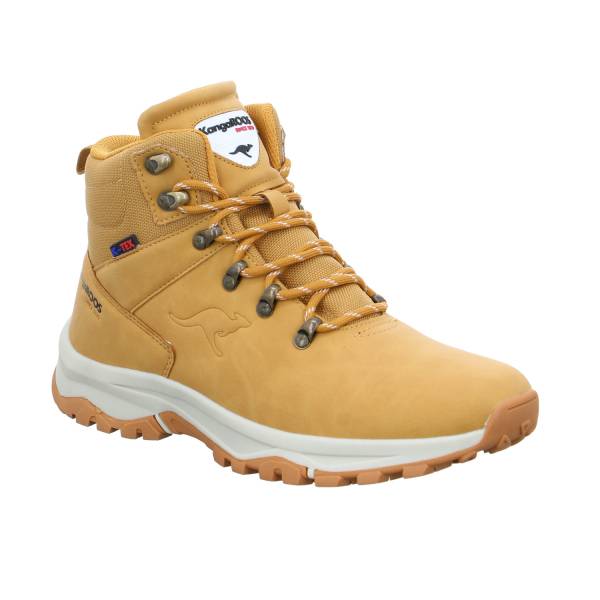 Bild 1 - KANGAROOS Winter-Boots Gelb Lederimitat