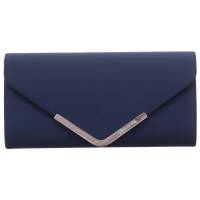 TAMARIS Clutch / Abendtasche Blau Textil