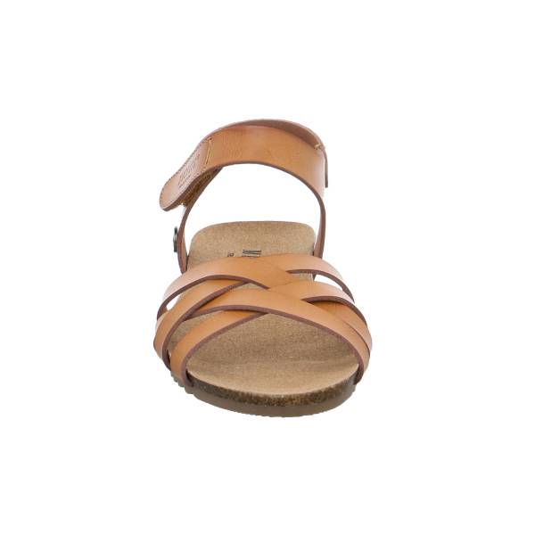 Bild 2 - MUSTANG Mädchen-Sandale Cognac Lederimitat Sommerschuh