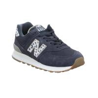 Bild 1 - NEW BALANCE Training Fitnessschuhe Grau Leder Bild 1 - NEW BALANCE Training Fitnessschuhe Grau Leder