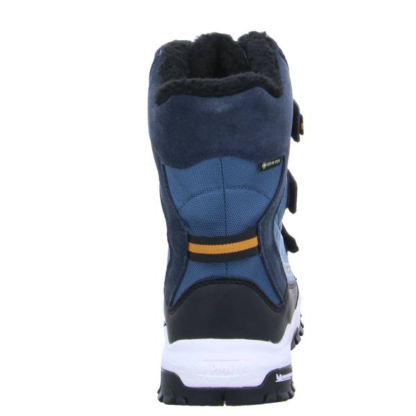 Bild 4 - PRIMIGI Jungen- Snowboot Membran Blau Textil Winterstiefel