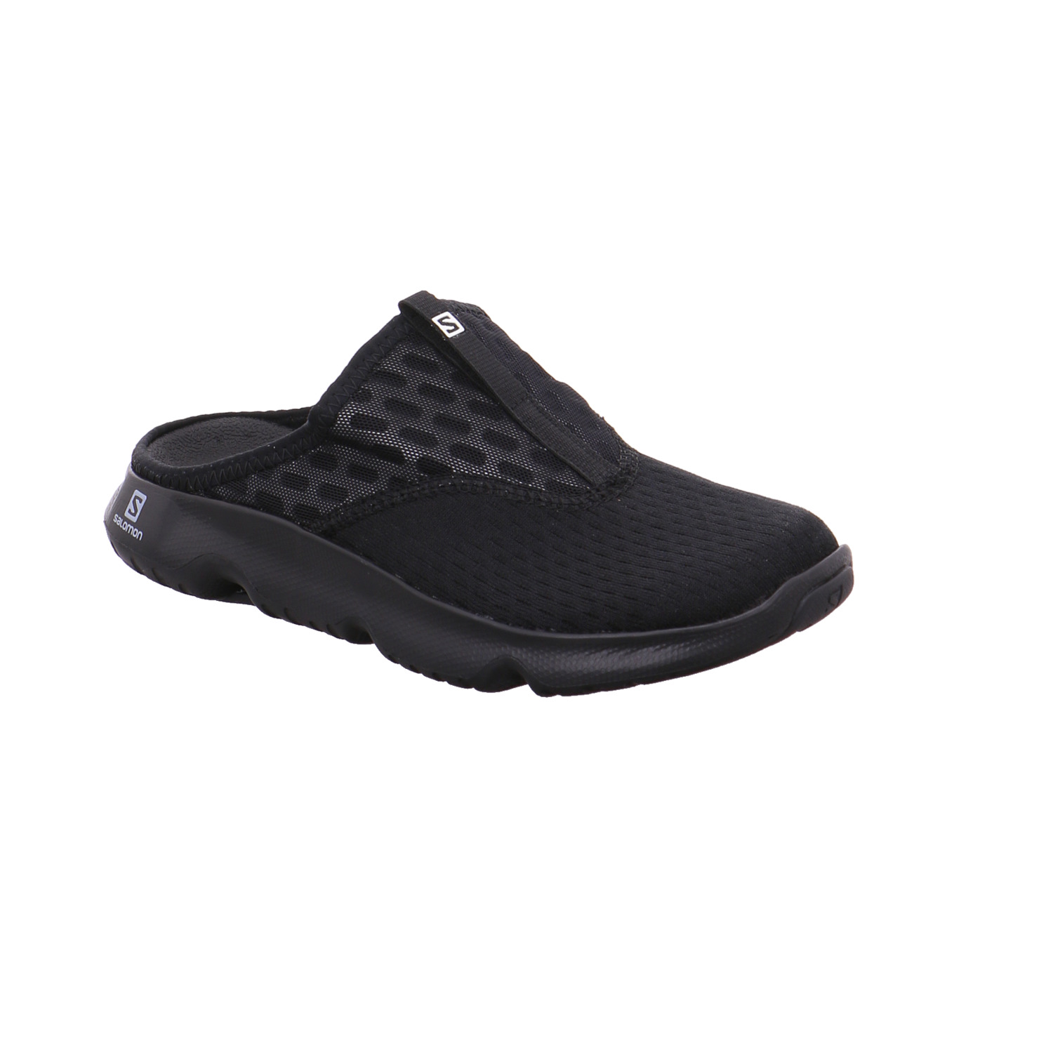 SALOMON Badeschuhe unisex Schwarz Lederimitat