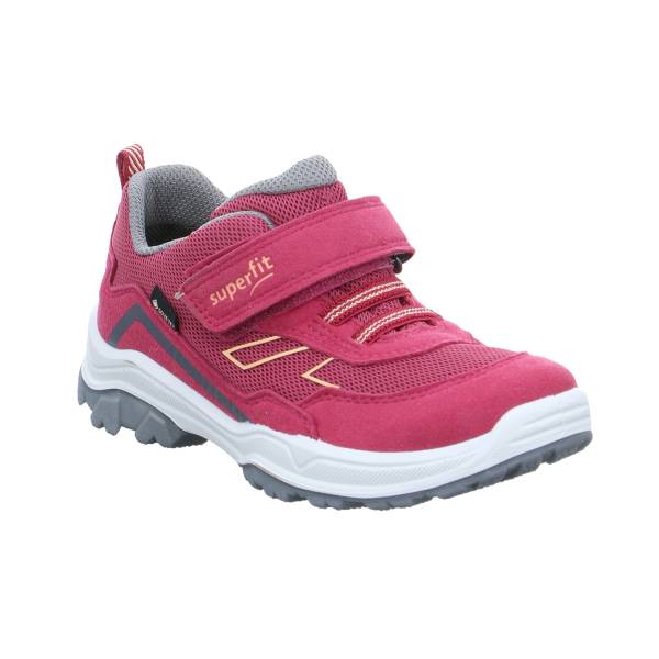 Bild 1 - SUPERFIT Kleinkinder-Sport -Halbschuh Rot Textil Sneaker