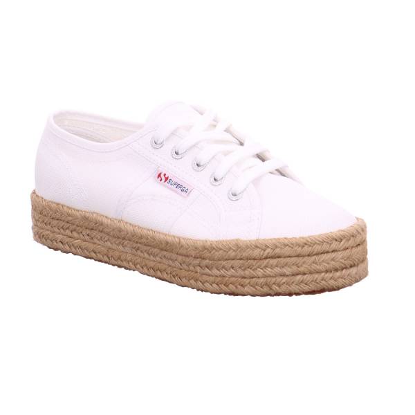 Bild 1 - SUPERGA Sneaker Weiss Textil