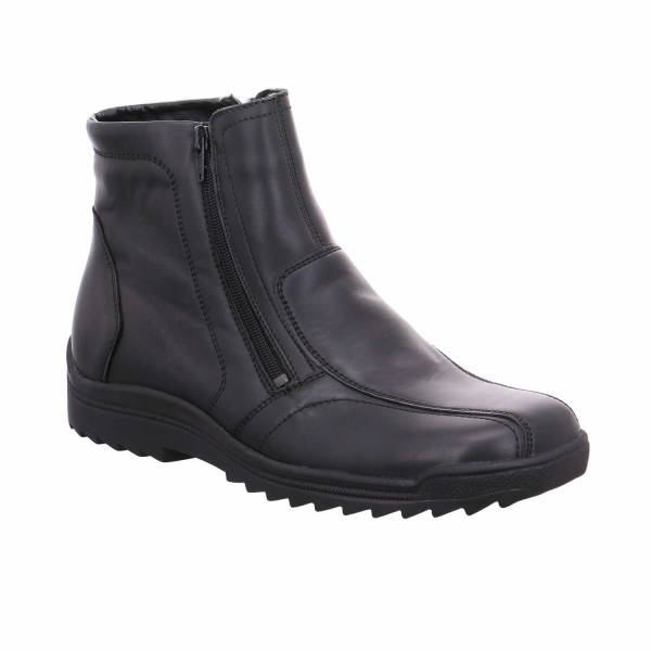 Bild 1 - WALDLÄUFER Herbst- Winterstiefel Schwarz Leder
