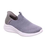 SKECHERS Sneaker Grau Textil mit Wechselfussbett Ja