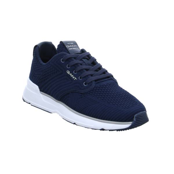 Bild 1 - GANT Halbschuhe Sneaker Stoff Blau Textil