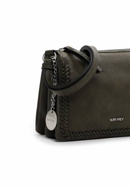 Bild 5 - SURI FREY Umhängetasche Olive Lederimitat Ja