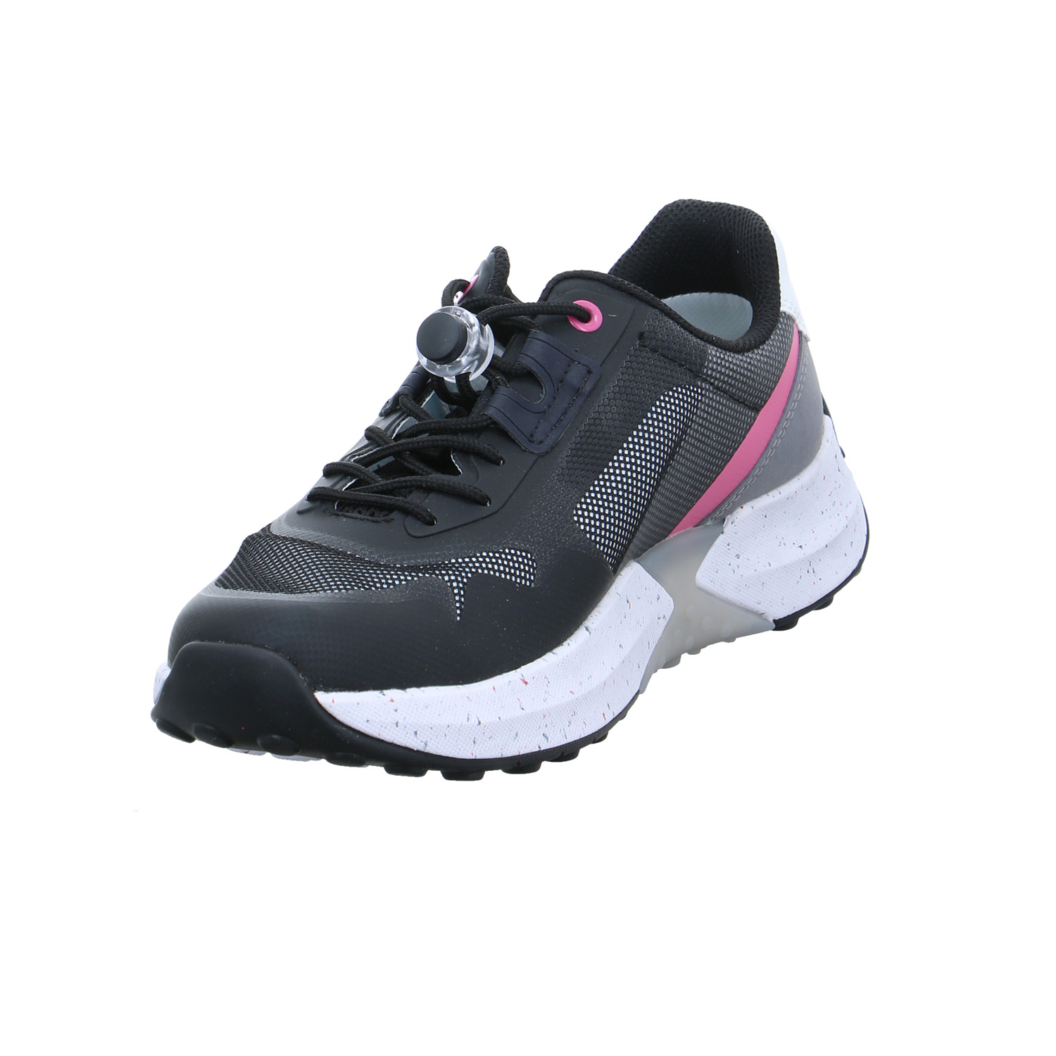 GABOR Comfort-Sneaker Schwarz Lederimitat Rolling Soft