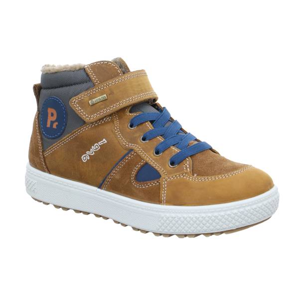Bild 1 - PRIMIGI Jungen-Winter-Bottine Cognac Textil Sneaker high