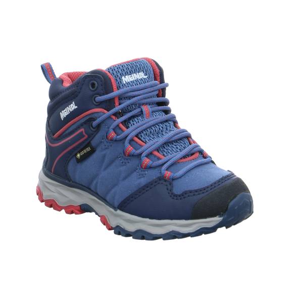 Bild 1 - MEINDL Kinder-Wanderschuhe Blau Leder mit Gore-Tex