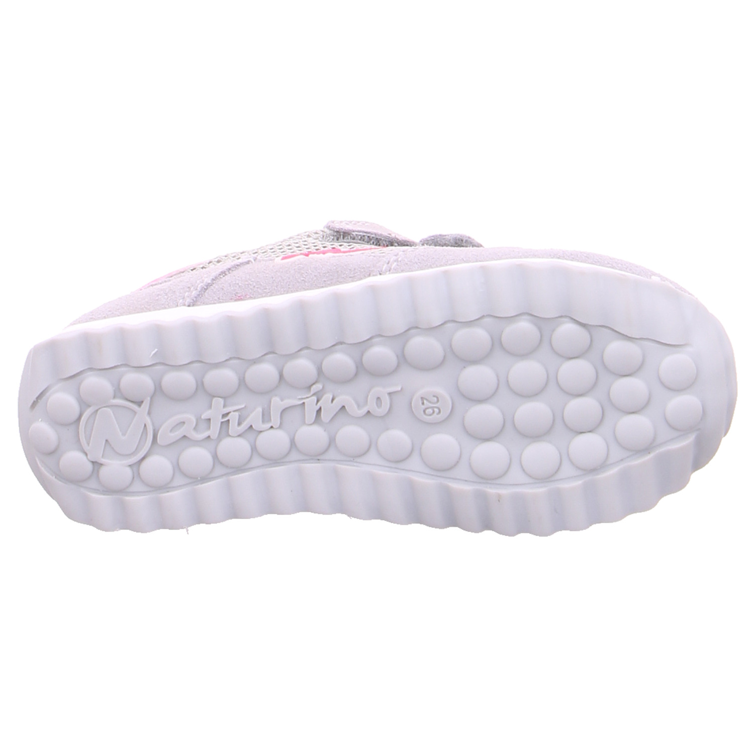 NATURINO Baby-Sport-Bottine Silber Leder Unisex Bottine NV8581