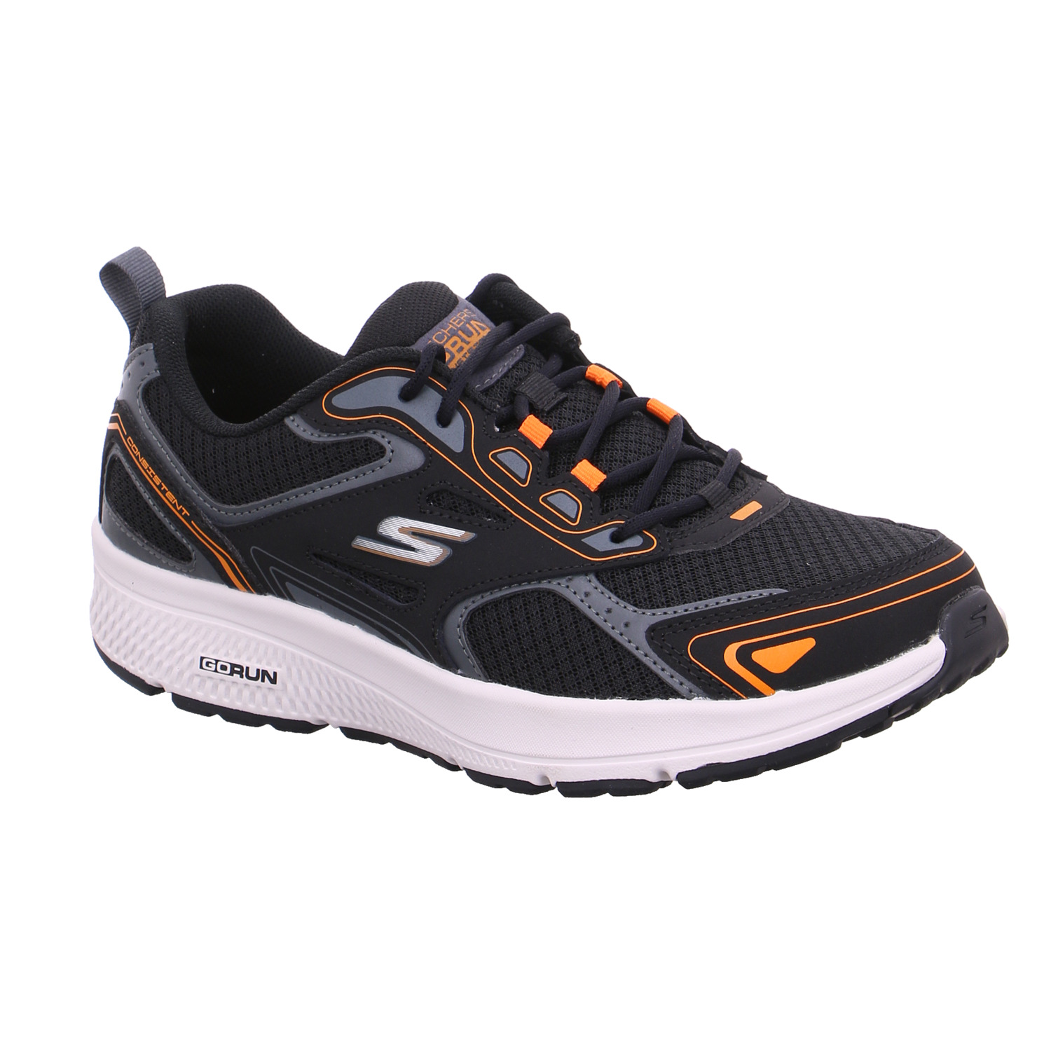 SKECHERS Running Crossschuhe Schwarz Synthetik