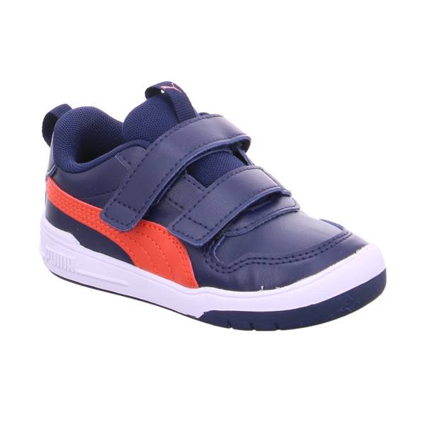 Bild 1 - PUMA Baby-Sport-Bottine Blau Lederimitat unisex Sneaker