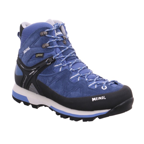 Bild 1 - MEINDL Trekkingschuhe Blau Leder Gore-Tex