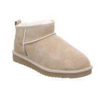 * Boot Beige Leder