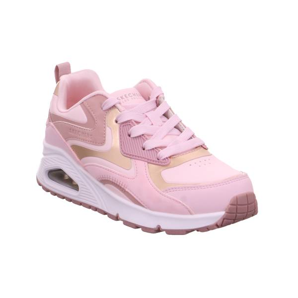 Bild 1 - SKECHERS Mädchen-Halbschuh Binder Rosa Lederimitat Sneaker