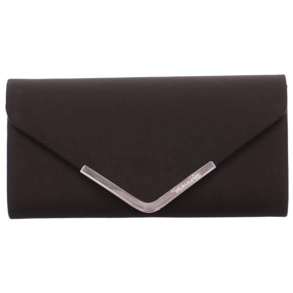 Bild 1 - TAMARIS Clutch / Abendtasche Schwarz Textil