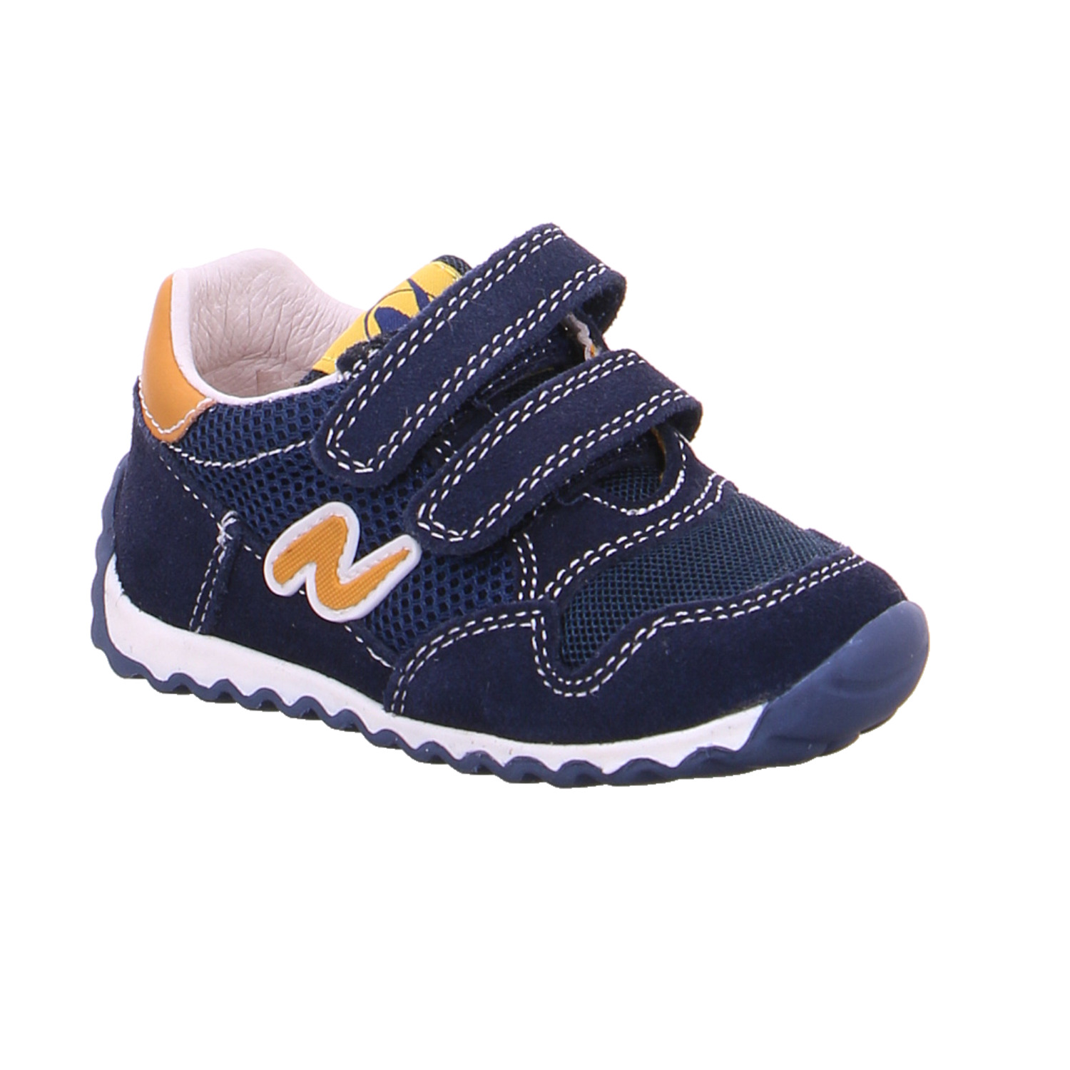 NATURINO Baby-Sport-Bottine Dunkelblau Leder Unisex Bottine