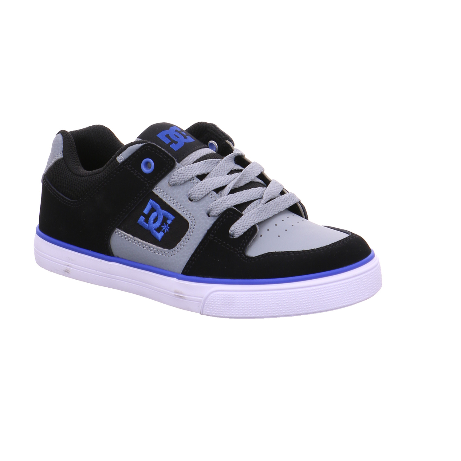 DC Kinder Sportschuh Schwarz Lederimitat