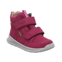 SUPERFIT Lauflernschuh Dunkelrot Textil Bottine