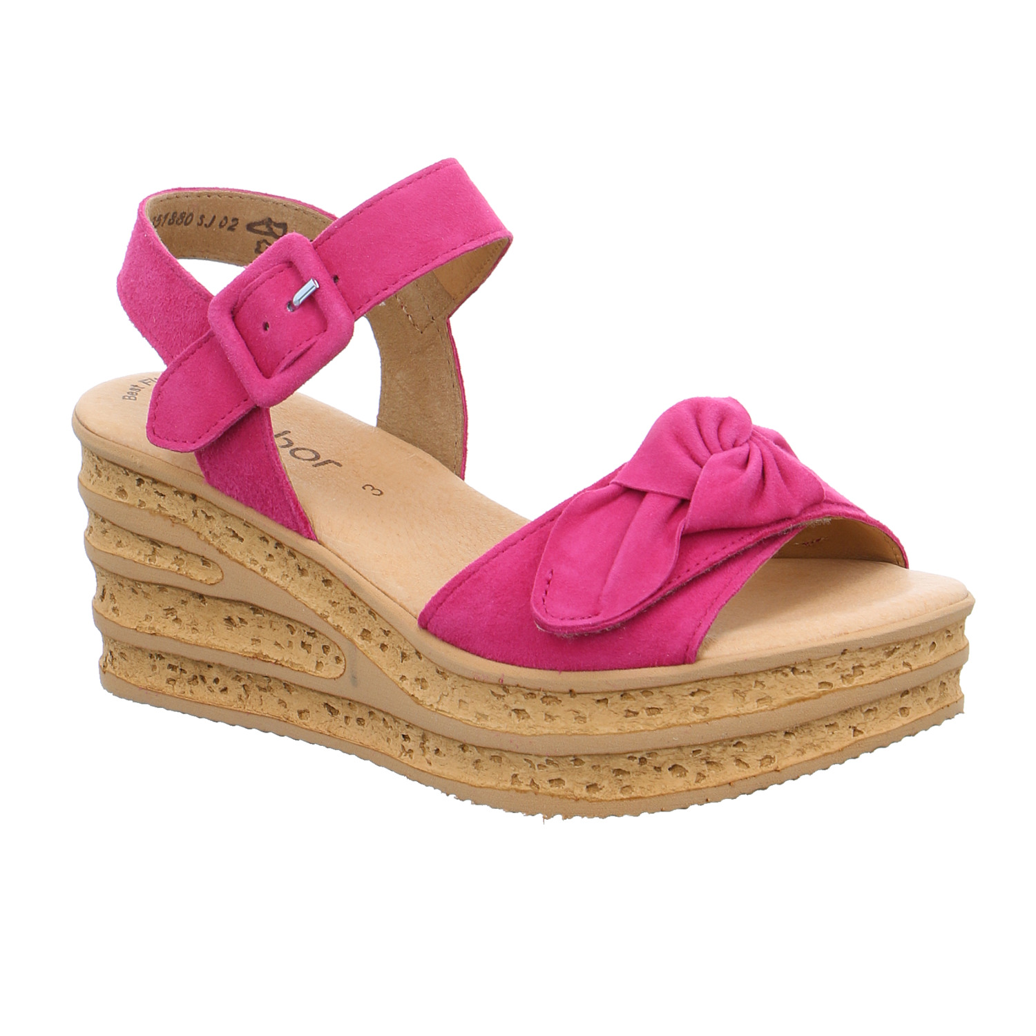 GABOR Sandalette Pink Leder GABOR Sandalette Pink Leder