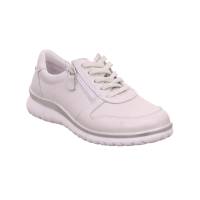 Bild 1 - VAN DER LAAN Comfort-Schnürschuh Weiss Leder mit Wechselfussbett Bild 1 - VAN DER LAAN Comfort-Schnürschuh Weiss Leder mit Wechselfussbett