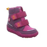 AFFENZAHN Kleinkinder-Snowboot Membran Violette Textil Komfortschuh