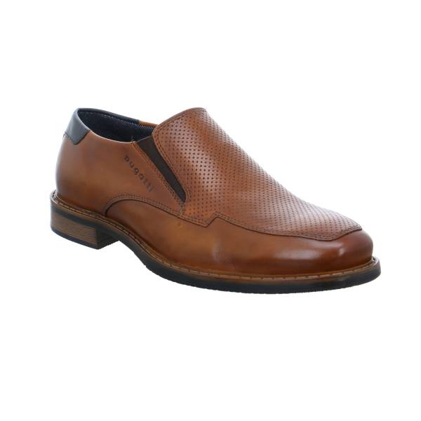 Bild 1 - BUGATTI SHOES Halbschuh-Schlüpfer Cognac Leder