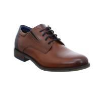 Bild 1 - BUGATTI SHOES Halbschuh-City Cognac Leder Bild 1 - BUGATTI SHOES Halbschuh-City Cognac Leder