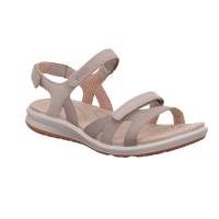 ECCO Sandalette Beige Leder