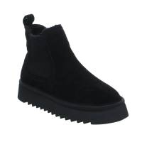 TAMARIS Boot Schwarz Leder