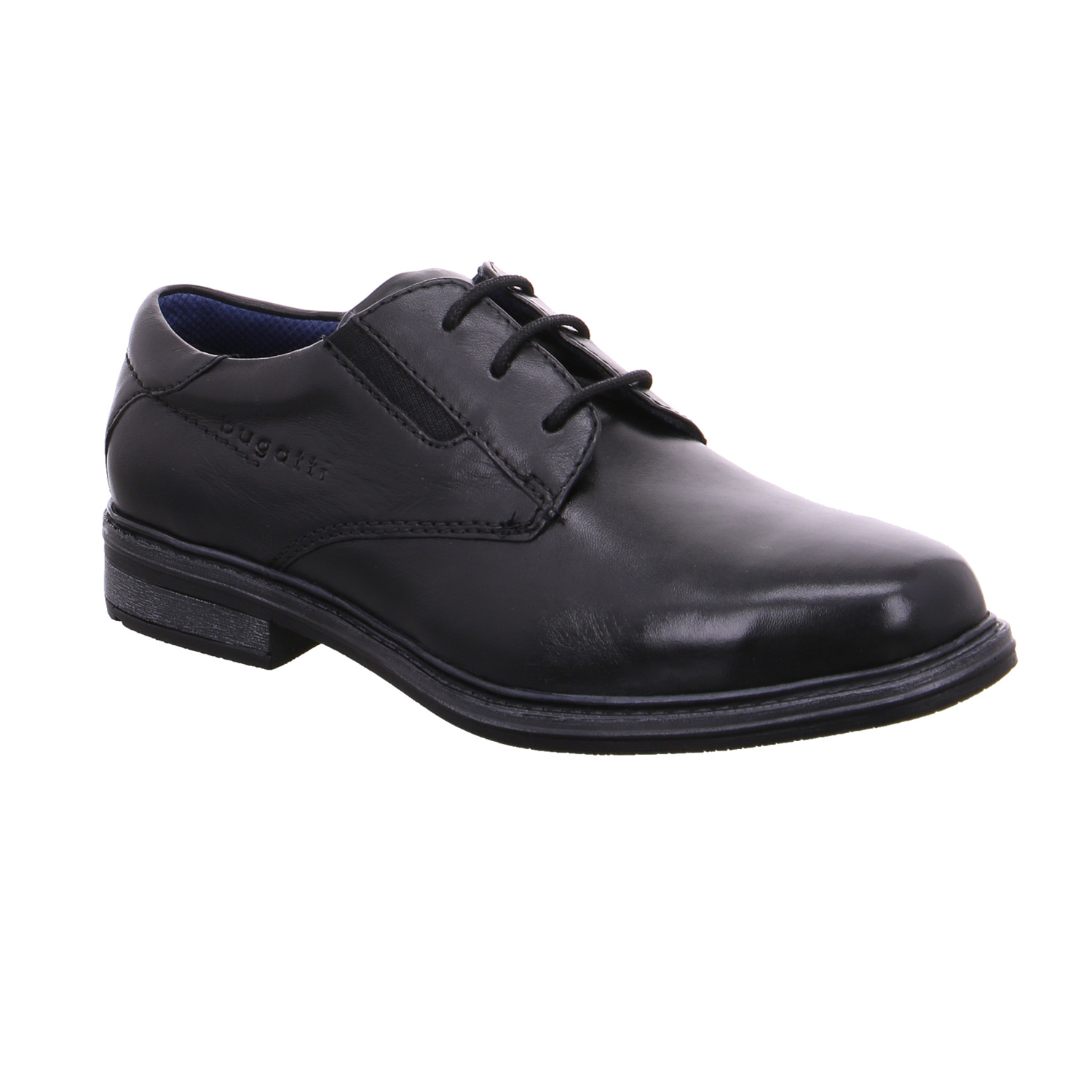 BUGATTI SHOES Halbschuh-City Schwarz Leder