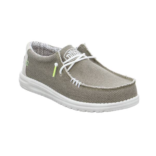 Bild 1 - HEY DUDE Halbschuh Olive Textil