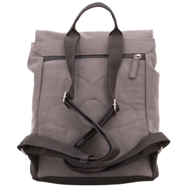 Bild 2 - ZWEI Rucksack Grau Lederimitat Ja