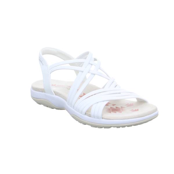 Bild 1 - SKECHERS Sandalette Weiss Textil Vegan