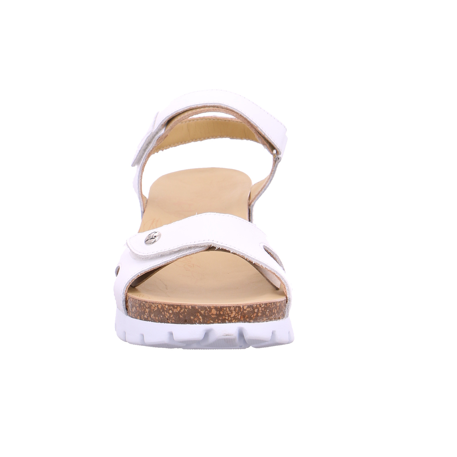 PANAMA JACK Sandalette Weiss Leder
