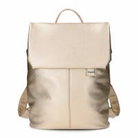 ZWEI Rucksack Gold Lederimitat Ja