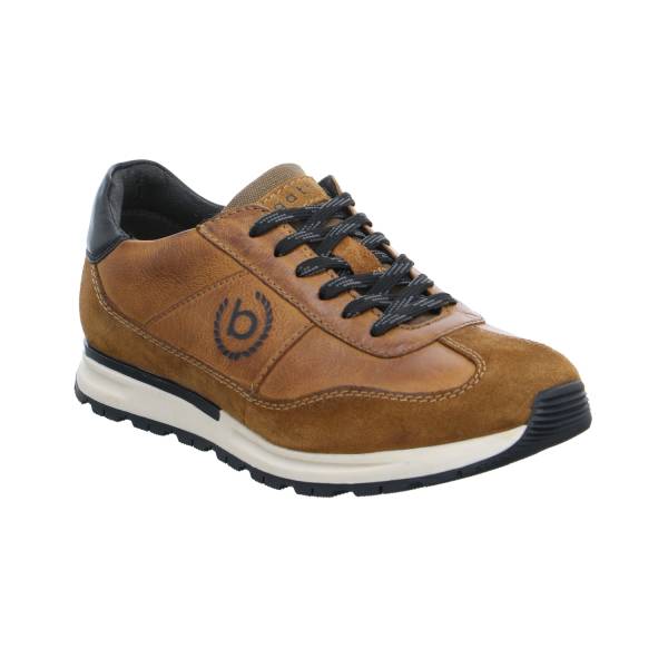 Bild 1 - BUGATTI SHOES Halbschuhe Sneaker Cognac Leder