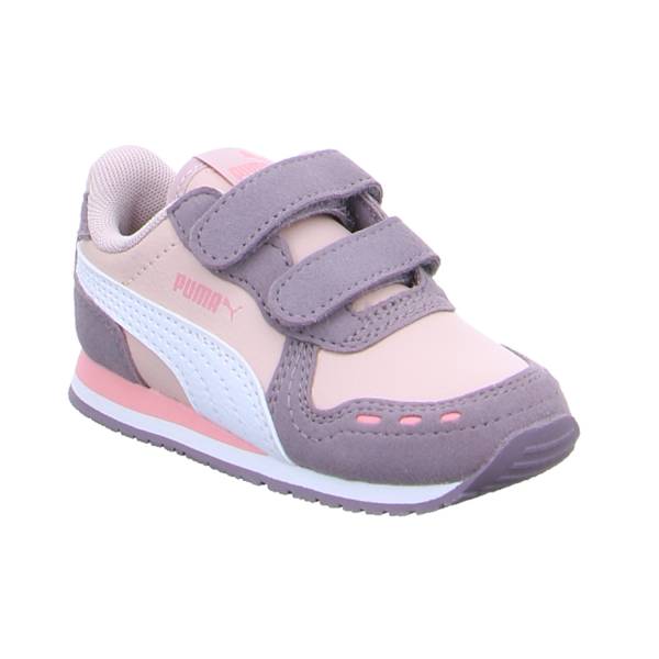 Bild 1 - PUMA Baby-Sport-Bottine Rosa Lederimitat Sneaker