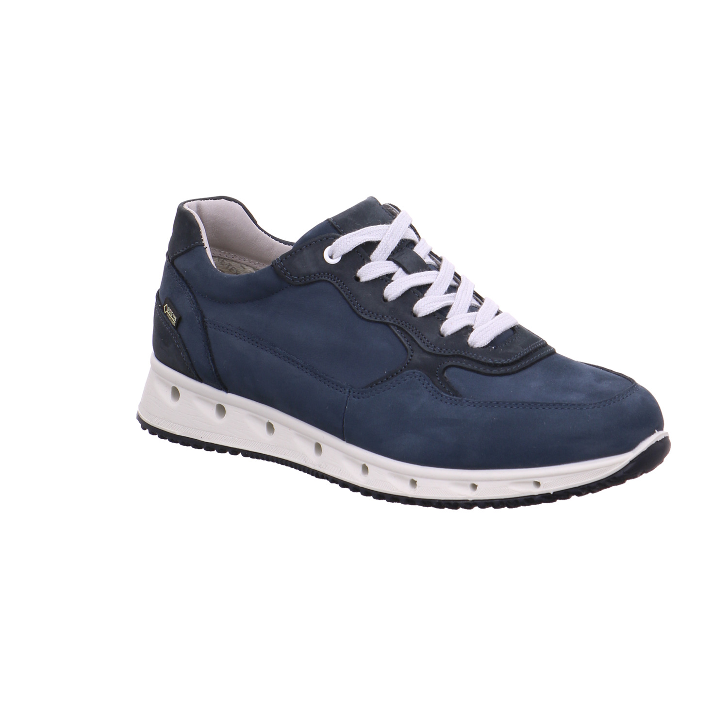 FRETZ MEN Halbschuhe Sneaker Blau Leder