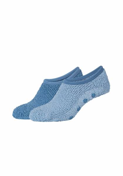 Bild 1 - CAMANO Antirutsch-Socken Hellblau Textil
