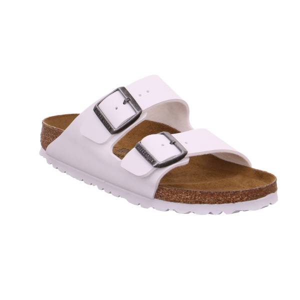 Bild 1 - BIRKENSTOCK Bio-Fussbett Weiss Lederimitat