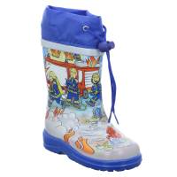 BECK Kinder-Gummistiefel Blau Synthetik