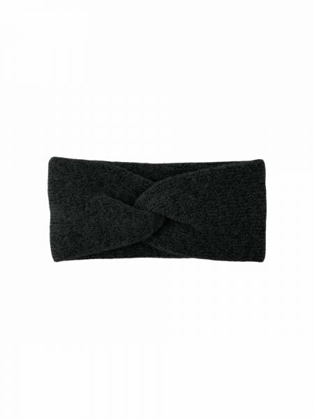 Bild 1 - PIECES Stirnband Schwarz Textil