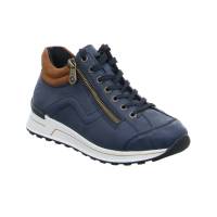 Vorschau: Bild 1 - RIEKER Comfort-Mid Cut Sneaker Blau Leder Vorschau: Bild 1 - RIEKER Comfort-Mid Cut Sneaker Blau Leder