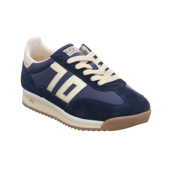 Bild 1 - * Sneaker Navy Leder