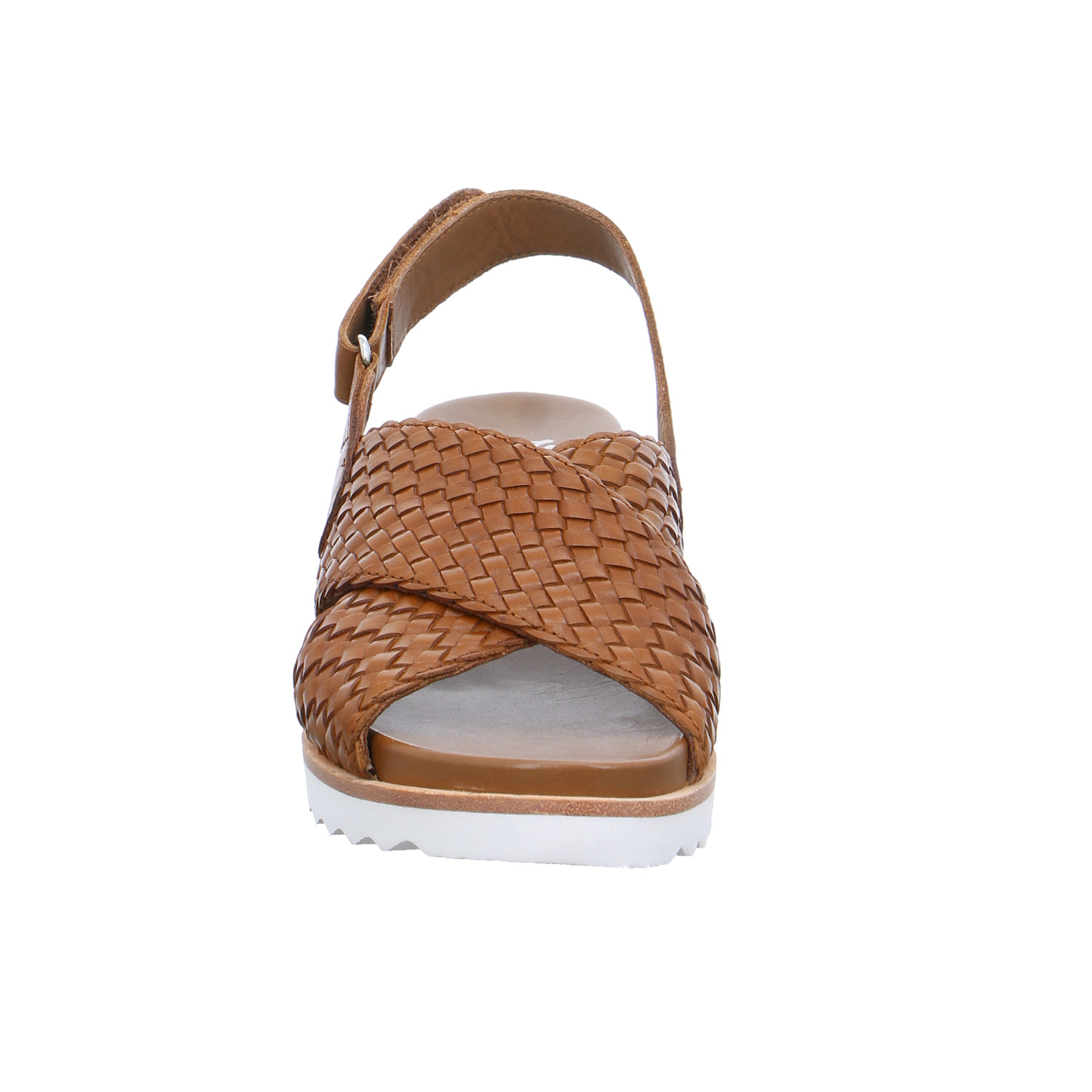 ARA Comfort-Sandalette Cognac Leder