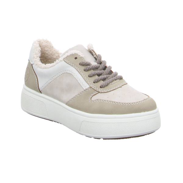 Bild 1 - RIEKER Sneaker Beige Lederimitat