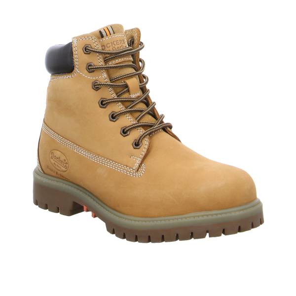 Bild 1 - DOCKERS Winter-Boots Beige Leder